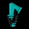 NEXARILAB Classic Silicone Cart Rig Adapter - Silicone Blue