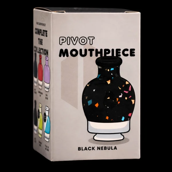 NEXARILAB Premium Glass Mouthpiece - Black Nebula