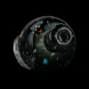 NEXARILAB Premium Glass Mouthpiece - Black Nebula