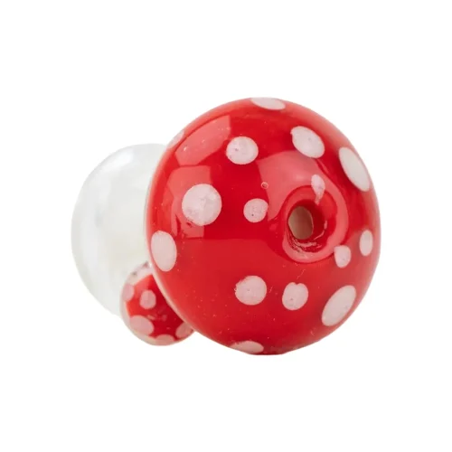 NEXARILAB Elite Glass Mouthpiece - Red Mushroom