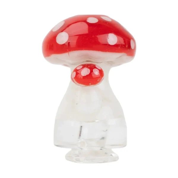 NEXARILAB Elite Glass Mouthpiece - Red Mushroom